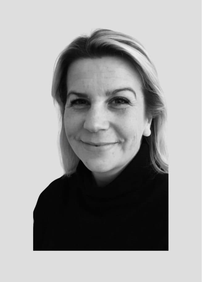 Maddy, Head of Ballet, black and white portrait